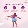 Azah Teen Disposable Period Panty for Girls (L-XL for 1819 Years Old) | Heavy Flow Coverage | 12-Hour Leak Protection | 360 Coverage | Panty-Like Fit | Ideal for School & Overnight Use | Pack of 5 view 3