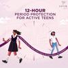 Azah Teen Disposable Period Panty for Girls (S-M for 1214 Years Old) | Heavy Flow Coverage | 12-Hour Leak Protection | 360 Coverage | Panty-Like Fit | Ideal for School & Overnight Use | Pack of 5 view 2