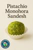 BANGLARMISTI Pistachio Monohora Sandesh - Bengali Sweets, Preservative-Free, Soft, Delightful, Delicious Mithai, Deliver Directly From Kolkata to all over india, no sugar-coated, 12 pcs Pack view 3