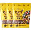 Growfitz 25g High Protein Oats 800 Gram, Pack of 3 | Dark Chocolate Oatmeal | 17g Fiber, No Sugar, With Almonds, Raisin, Pumpkin and Chia Seeds & Healthy Fats | Super Rolled Oats | Breakfast Cereals view 1