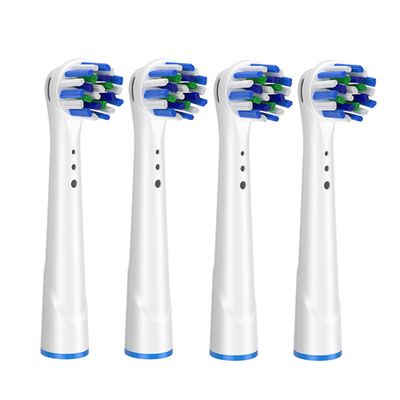 IVELECT 4Pcs/Set Replaent Toothbrush Heads Compatible with un Sensitive Gum Care Brush Heads |
