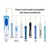 IVELECT 4Pcs/Set Replaent Toothbrush Heads Compatible with un Sensitive Gum Care Brush Heads | view 2
