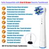IVELECT 4Pcs/Set Replaent Toothbrush Heads Compatible with un Sensitive Gum Care Brush Heads | view 3