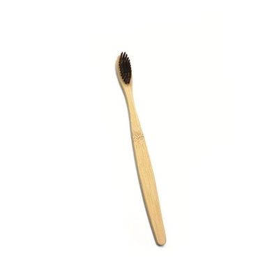 Akioh Organic Bamboo Toothbrush for Adults | Manual Tooth Brush Soft Bristle Adults Prefer | Eco-Friendly Bamboo Brush for Natural Oral Care | Biodegradable & Gentle on Gums, Pack of 1