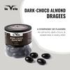 Dragees | 142g (5oz) Jar | Chocolate Coated Roasted Almonds | Gourmet Sweet Treats | Crunchy & Creamy Snack | Premium Gift Box for Festivals, Birthdays & Special Occasions Combo Pack (284 Gram, Dark Choco & Turkish) view 4