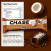 Chase Protein Bar 60g (Pack of 12, Coconut Mocha) | 20g Protein | Isolate Whey, No Added Sugar & Low GI | Soft Chew Energy Bar for Muscle Gain, Pre/Post Workout | Healthy Snack for Adults view 2