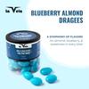 la Vela Dragees | 142g (5oz) Jar | Chocolate Coated Roasted Almonds | Premium Gift Box for Festivals, Birthdays & Special Occasions Combo Pack (284 Gram, Milk Choco & Blueberry) view 3