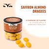 Dragees | 142g (5oz) Jar | Chocolate Coated Roasted Almonds | Gourmet Sweet Treats | Crunchy & Creamy Snack | Premium Gift Box for Festivals, Birthdays & Special Occasions Combo Pack (284 Gram, Saffron & Turkish) view 2