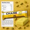 Chase Protein Bar 60g (Pack of 6, Kesar Pista) | 20g Protein | Isolate Whey, No Added Sugar, Low GI & High Fiber | Soft Chew Energy Bar for Muscle Gain, Pre/Post Workout | Healthy Snack for Adults view 2