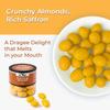 la Vela Dragees | 142g (5oz) Jar | Chocolate Coated Roasted Almonds | Premium Gift Box for Festivals, Birthdays & Special Occasions Combo Pack (284 Gram, Saffron & Pistachios) view 3