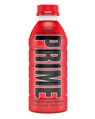 Prime Hydrating Sports Drink Tropical Punch Flavour 500ml  Electrolytes, Zero Sugar, Low Calorie, Coconut Water, BCAAs, Vitamins, Antioxidants, Caffeine-Free