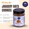 MAISHWARI Wholesome Jaggery & Oats Cookies | No Refined Sugar | High-Fiber Healthy Snack | Natural, Guilt-Free Treat for All Ages (250 Gm) view 3