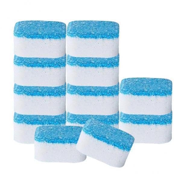bnf 3x12pcs Effervescent Tablet Washer Cleaner Odor Eliminator for Washing Machine