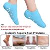 AMAMU ENTERPRISE Moisturizing Spa Gel Silicone Socks with Vitamin E & Natural Oils Crack Heel Repair & Foot Care Socks for Men & Women (1 Pair) view 4