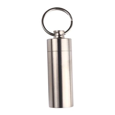 Club BollywoodMini Pill Holder Keychain Case Organizer Sealed Durable for Camping Cycling A| Pill Boxes, Pill Cases| Pill Boxes, Pill Cases|Health & Beauty |1 Piece Keychain Pill Bottle Holder