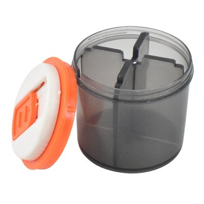 ALTRICITY 4-Section Pill Box Organizer - Compact and Convenient for Daily Use
