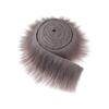 ATORSE Faux Fur Fabric Costume Shaggy Fur Patches Fabric for Party Clothing Holiday Grey view 4