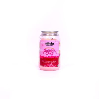 Aikia Flavours Rose Gulabo Cake | 330ML Can | Premium Rose Gulabo Cake in a Can  Rich Decadent Flavor | Palm Oil & Trans Fat-Free | No Artificial Sweeteners | Ready-to-Eat | Long Shelf Life | Diet-Friendly Dessert