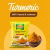 SAPTRISHI Gold Haldi Powder | Turmeric Powder 1 Kg | Pure & Natural Indian Spice | Finely Ground for Authentic Flavor | No Additives or No Added Preservatives | Ideal for Curries, Dals & Ayurvedic Use view 3