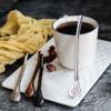 black sparrow 2Pcs Removable Stainless Steel Straw Filter Spoon, Yerba Mate Bombilla Straw, Reusable Metal Straw Spoon Cocktail Stirrer for Drinking Loose Tea, Ice Coffee view 3