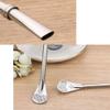 black sparrow 2Pcs Removable Stainless Steel Straw Filter Spoon, Yerba Mate Bombilla Straw, Reusable Metal Straw Spoon Cocktail Stirrer for Drinking Loose Tea, Ice Coffee view 4