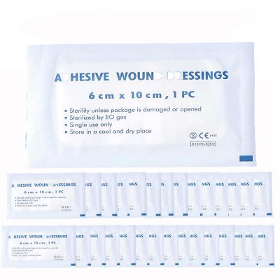 20 Pcs Bandages for Wounds, 4 * 4 in Kt Tape, Bandage Self Adhesive Breathable Wound Patch Retention Needle Patch Application (one size, 30, count)