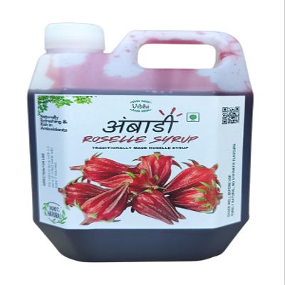 Vibhi Traditional Ambadi Sweet & Sour Concentrate/Sharbat 1000ml