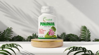 AayuHeal Punarnava Extract Tablets  60 Tablets | Natural Kidney & Liver Health Support | Ayurvedic Supplement for Detox, Fluid Balance & Urinary Wellness