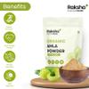 MASALAMARVEL Raksha Plus Organic Amla Powder for Hair Growth, Juice, Skin, Facepack, Drinking, Eating, 250g view 3