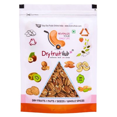 DAILY NUTS Pecan Nuts 250g Without Shell Pecans,Fresh, Crunchy & Natural Dry Nuts, Ideal for Snacking, Baking, and Gifting
