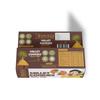 Dhrona Assorted Pack Of Multi Grain Cookies, Millet ChocoChip, Sweet & Salt, Turmeric & Jeera |300 gms | No Palm Oil | Free Of White Sugar | No Preservatives (Choco Chip) view 3