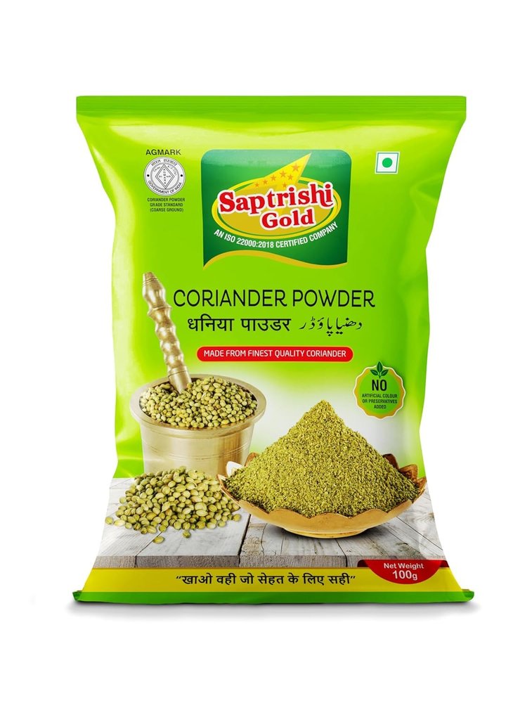 SAPTRISHI Gold Coriander Powder 1 Kg | Pure & Aromatic Dhaniya Powder | Ideal for Indian Cooking