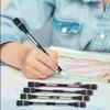 SNEHMURTI Spinner Rotatable Gaming Finger Pens - Without Pen Refill, Non Slip Coated Rotatable Gel Pen Mod Spinning Pen with Weighted for Playing Student (8PCS) view 3
