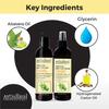 Ayuharsh Aloevera Pre Wax Gel and After Post Wax Lotion Oil to Reduce Irritation for All Skin Types (Pack of 250ml x 2) (500 ml) view 3