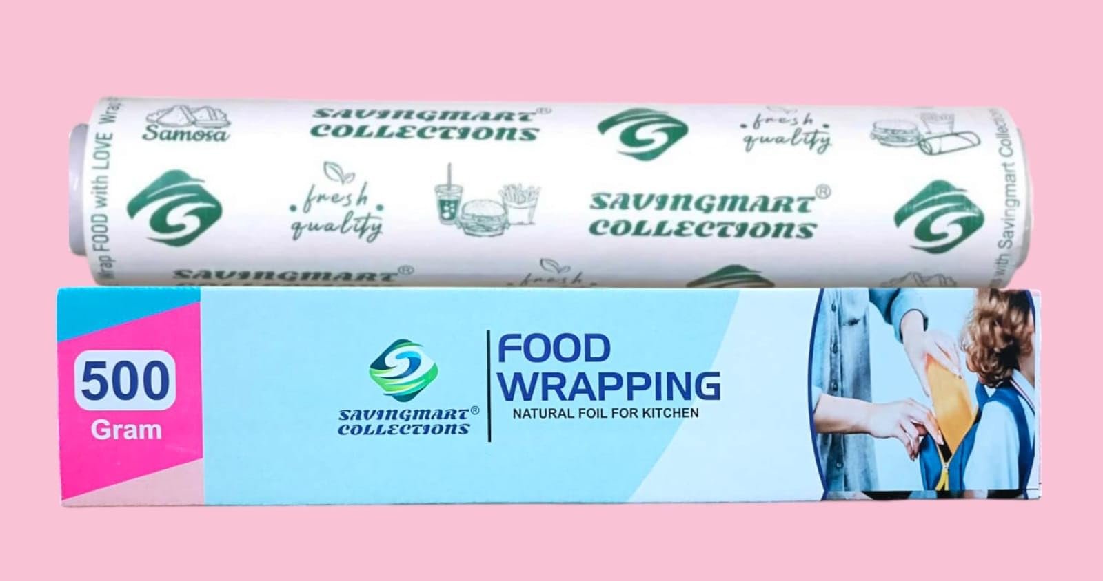 500 GRM Food Wrapping Butter Paper | Parchment Paper | ROTI WRAP | FOIL WRAP | Burger WRAP
