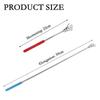 2-Pack Extendable Back Scratcher Stick (Pink & Blue) | Stainless Steel Telescopic Itching Tool | Adjustable 22-59cm | Non-Slip Grip & 40g Ultra-Light view 2