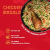 Dragon King Chicken Hakka Noodles with Chicken Masala & Seasoning Oil | Non Fried, Air Dried | No Palm Oil | Serves 8 meals, 640g (Pack of 2) view 2