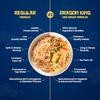 Dragon King Veg Hakka Noodles, 100% Natural Ingredients | Non Fried, Air Dried | No Palm Oil | No MSG | Serves 14 meals, 1.05kg view 3