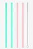 CasaLuxe Set of 5 Extra Long Silicone Straw for Kids,Cleaning Brush, Kids Safe,Travel Friendly,Hot & Cold Drinks,Dishwash Safe,Easy to Clean (305mm*8mm):4 Straight Straw + Cleaning Brush view 4