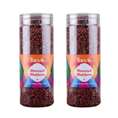 Tarvik Marwadi Mukhwas  200gm Traditional Digestive Mouth Freshener | Crunchy Seeds & Spices | Authentic Marwadi Taste | Tasty After-Meal Treat | Flavorful Indian Mukhwas (Pack Of 2)