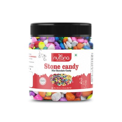NUTANA DRY FRUITS & MORE Stone Candy - Traditional Sweet Treats | Authentic, Handcrafted, and Colorful Candy | Perfect for Gifting & Snacking