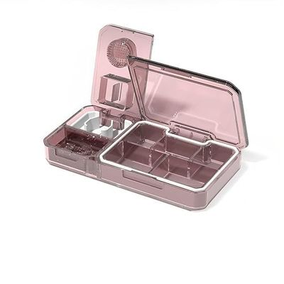 BLISSBORN Pill Cutter, Pill Crusher, Pill Splitter, 3 in 1 Multi-Functional Pill Cutter, Portable Travel Small Pill Box Case Holder, Purse Medicine Container for Cutting Vitamins Tablets (Pack Of 1)