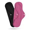 AEREX Reusable Cloth Period Pads Absorbent Cloth Sanitary Pad Leak-proof Sanitary Pads Set with Wings for Women Washable Cloth Panty Liners Period Pads For Heavy Flow (Multicolor, Pack of 1) view 4