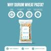 Bellaa Pastaa 100% Durum Wheat Penne Pasta | High Protein & No Maida | Non-Sticky & Firm Texture | Healthy Vegetarian Pasta for Red, White & Pink Sauces | 500g Pack view 4