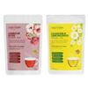 ABOTANIX WELLNESS Herbal Tea Hibiscus Rose + Chamomile Lemongrass | 75 g Each | Caffeine Free Natural Loose Tea Leaf view 1
