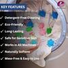 Divayanshi Laundry Balls for Washing Machine | Reusable Eco-Friendly Fabric Softener Dryer Balls | Reduces Lint & Wrinkles | Non-Toxic Cleaning Ball for Clothes, Plant use, Pets  Pack of 15 view 2
