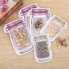 RENARSH Reusable Airtight Seal Plastic Food Storage Mason Jar Zipper Bags Set - 3 Pc (3-Different Size) view 1