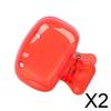 Enakshi 2xToothbrush Head Cover Portable Travel Camping Holder Brush Cap Case Red|Home & Garden | Bath | Toothbrush Holders view 2