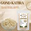Millet Mania Gond Katira Edible Gum 150g | Premium Sun-Dried Tragacanth Crystals | Natural Body Coolant for Summer | For Falooda, Sharbat, Rose Milk, Ayurveda | Pure & Original view 3