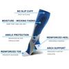 Cetaplast Athletic Compression Socks | High-Performance Graduated Compression for Enhanced Circulation, Muscle Support & Recovery | Ideal for Sports, Running, Cycling & Training | Blue | S/M view 3